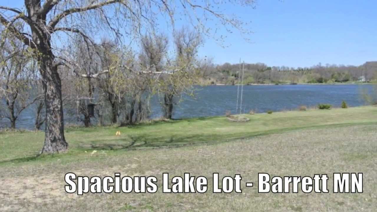 Lake Lot for Sale in Barrett MN Nice Shoreline & Open Land YouTube