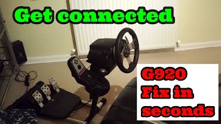 #35 G920 Driving Wheel Fix