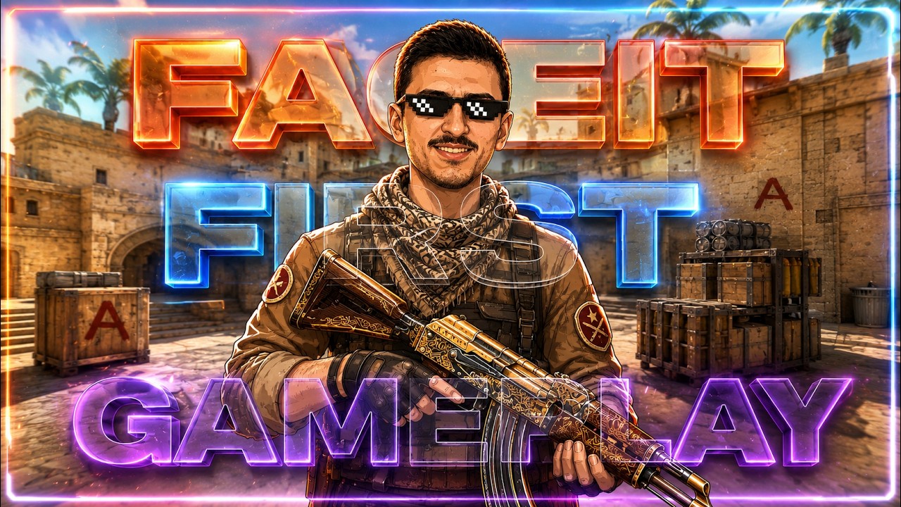 My First GamePlay in FACEIT 😍 اولین بازی تو فیسیت حریفا رو نابود کردیم
