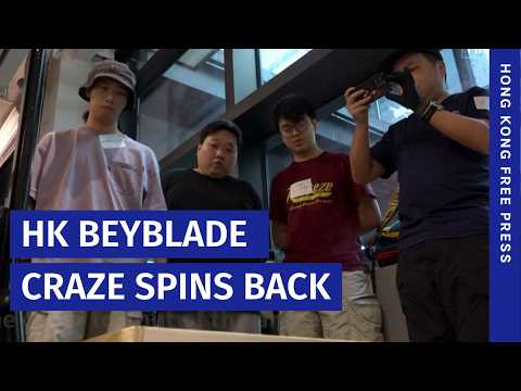 Beyblade craze spins back as Hong Kong players flock to offline battles
