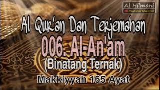 006.Surat Al-An'am Al Qur'an Terjemah Bahasa Indonesia