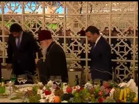 პრემიერ-მინისტრი საზეიმო მიღებაზე