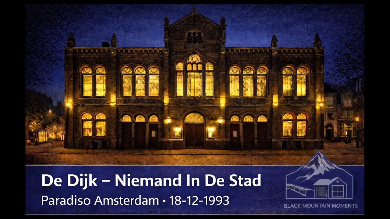 De Dijk - Niemand In De Stad - Live Paradiso Amsterdam 18-12-1993 - YouTube