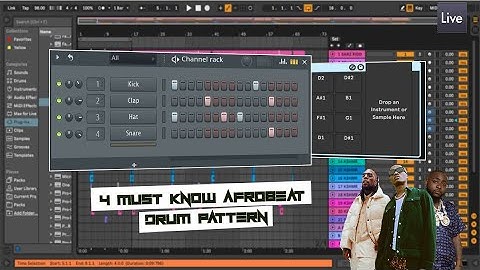 Must Know Afrobeat Drum Patterns | Afrobeat Tutorial