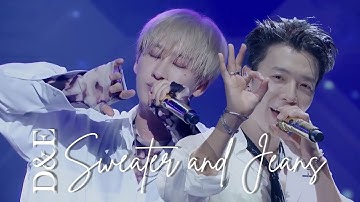 SUPER JUNIOR D&E SWEATER AND JEANS 2019 THE D&E