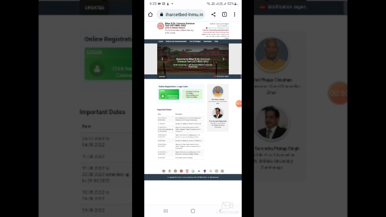 Cet-Bed 2022 2nd round counselling notice