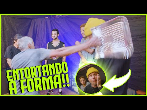 Entortando a forma com a cara