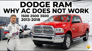How to Fix Air Conditioning Problems on Dodge Ram 1500, 2500, 3500 Dodge Ram Air Conditioning Problems