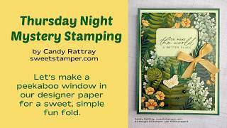 Mystery Stamping with Fern & Flora