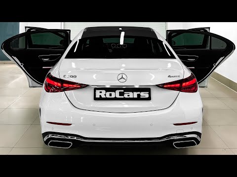 2022 Mercedes C Class - Sound, Interior and Exterior in detail