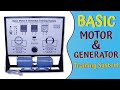 Motor and Generator Training System | Machine Lab | DC Motor and Generator | ZerOne Tech