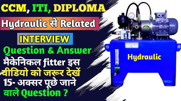 Top 15 Hydraulic System Interview Questions & Answers | Mechanical Engineering Job Preparation