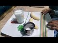 طريقة عمل عصير الموز بالحليب 
