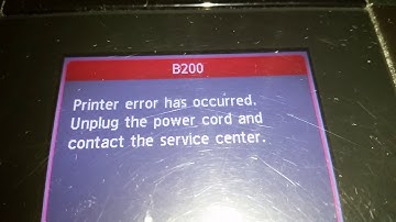 Dreaded Error B200 - Canon Pixma MG5320 Color Inkjet All-In-One Printer