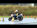 MotoGymkhana 2012 DUNLOP杯 Round5 GSX-R750（たけちさん） Heat1