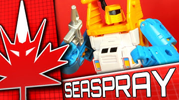 📸 TRANSFORMERS: Generations Retro Deluxe Class SEASPRAY | Review #687