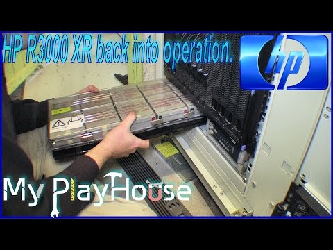 Batteries back into the HP R3000 XR UPS System - 250