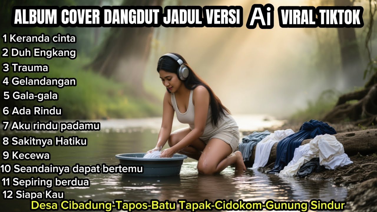 Album cover dangdut Jadul Versi Ai Viral tiktok,Duh Engkang,Keranda cinta,Cibadung Gunun Sindur