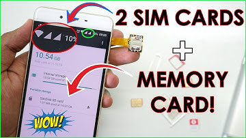 Use DUAL SIM & MEMORY CARD AT THE SAME TIME IN ANY SMARTPHONE!