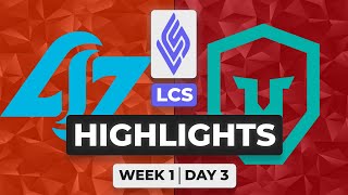 CLG vs IMT Highlights | LCS Summer 2021 W1D3 | Counter Logic Gaming vs Immortals