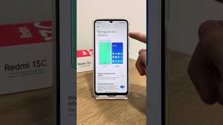 Como ativar a navegação por botões virtuais no Redmi 13C