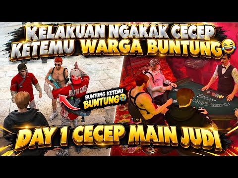 BIKIN NGAKAK CECEP GA EKSPEK KETEMU WARGA BUNTUNG SEPERTI SAGARA🤣
