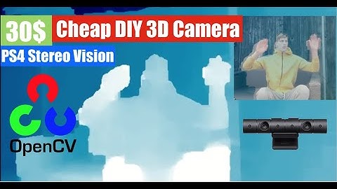 HACK PlayStation 4 Cam Into Cheap 3D Depth Camera with Stereo Vision for Python OpenCV and Linux