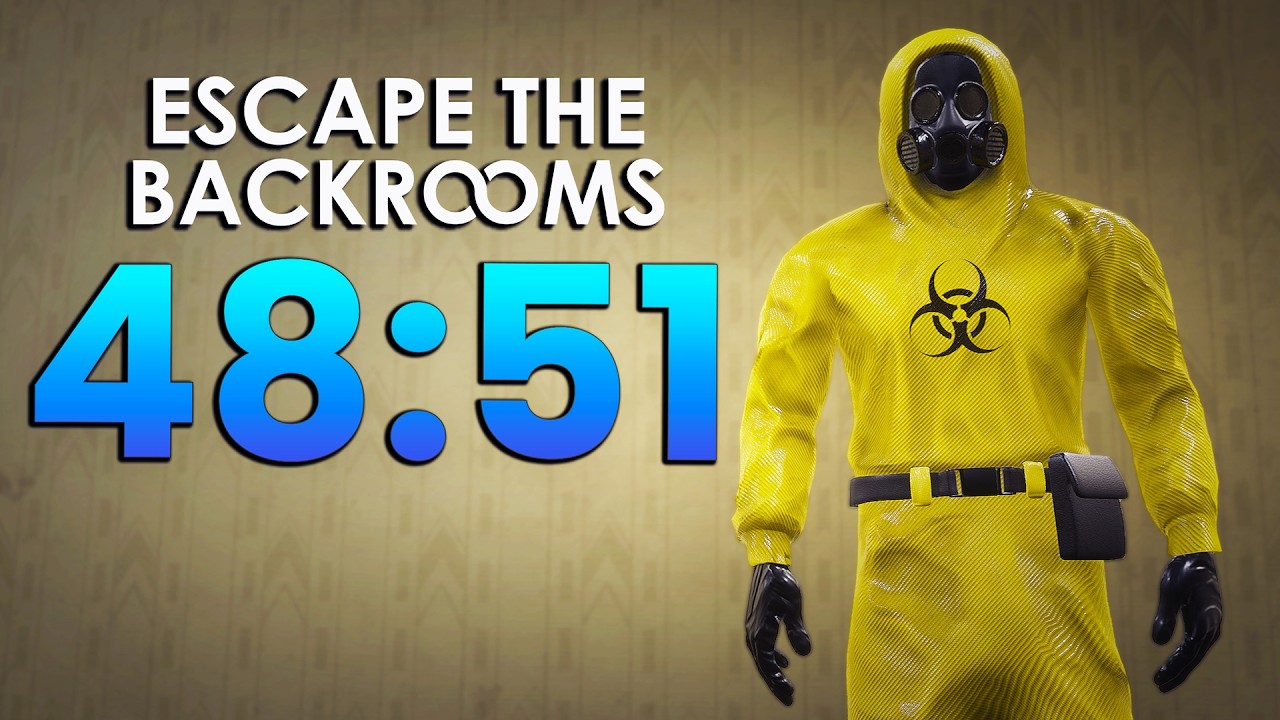 Escape The Backrooms Speedrun in 48:51