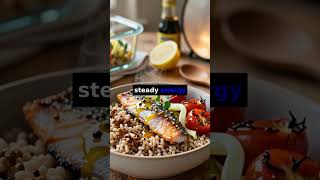 Quick Power Lunch: Toasted Farro &amp; Smoked Trout Bowl | 28g Protein Meal-Prep