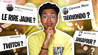 Je réponds à vos questions ! (FAQ 1 million d'abonnés ???? )