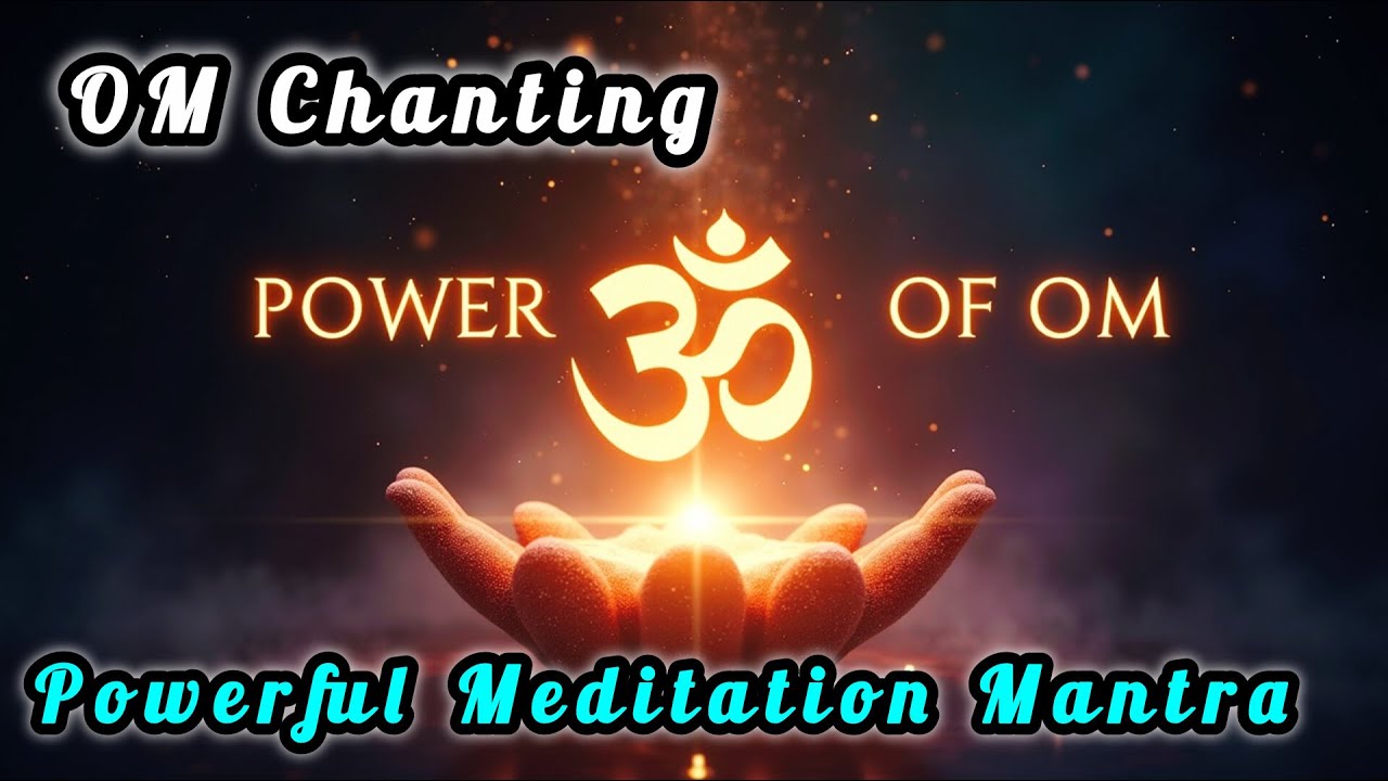 OM Chanting | Powerful Cosmic Sound for Deep Meditation & Inner Peace