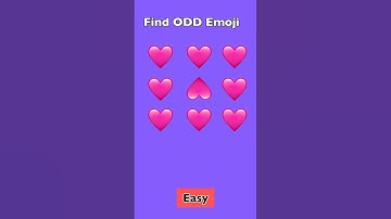 pick the odd emoji one out quiz blitz challenge brain test #quiz #oddemoji #challenge #quizmaster9