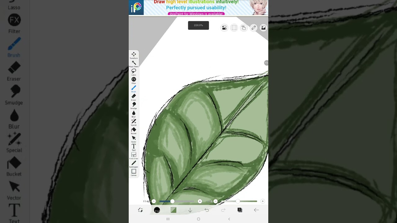 Drawing a leaf tutorial ✨ 