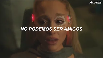 Ariana Grande - we can't be friends (wait for your love) (Traducida al Español) | vídeo oficial