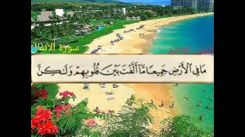 الجزء العاشر من القرآن الكريم الشيخ ماهر المعيقلي