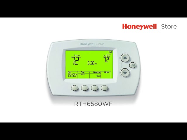 Honeywell Home RTH6580WF Wi-Fi 7-Day Programmable Thermostat + Free App