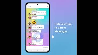 Telegram Hold And Swipe To Select Messages