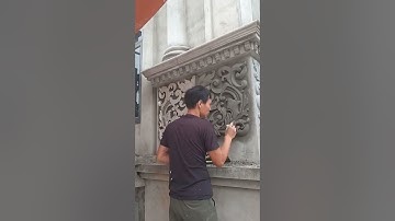 hướng dẫn đắp phù điêu hoa văn tân cổ điển cho các bạn mới vào nghề 2