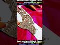 three flower +Leaf pattern mehndi designs art // new stylish wedding mehndi designs 2025 #mehndi