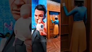 Tiny Girl vs Giant Human 😱 | Amazing VFX Magic Trick #shorts