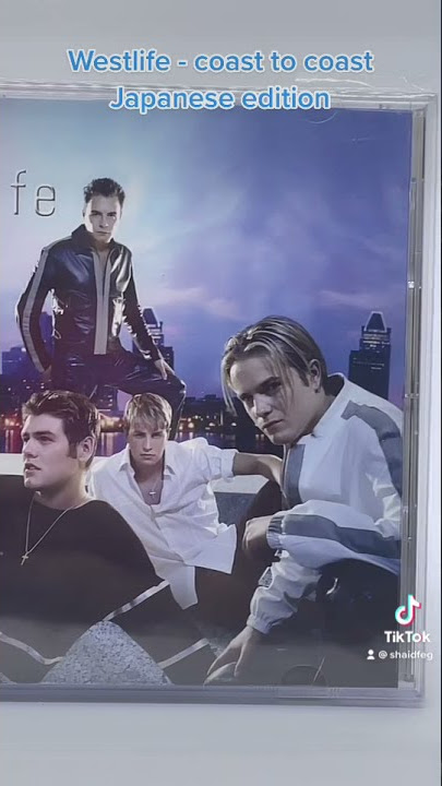Westlife - coast to coast Japanese edition #westlife #cdcollector #cdcollection