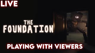 ROBLOX THE FOUNDATION (DOORS FANGAME) WITH VIEWERS!