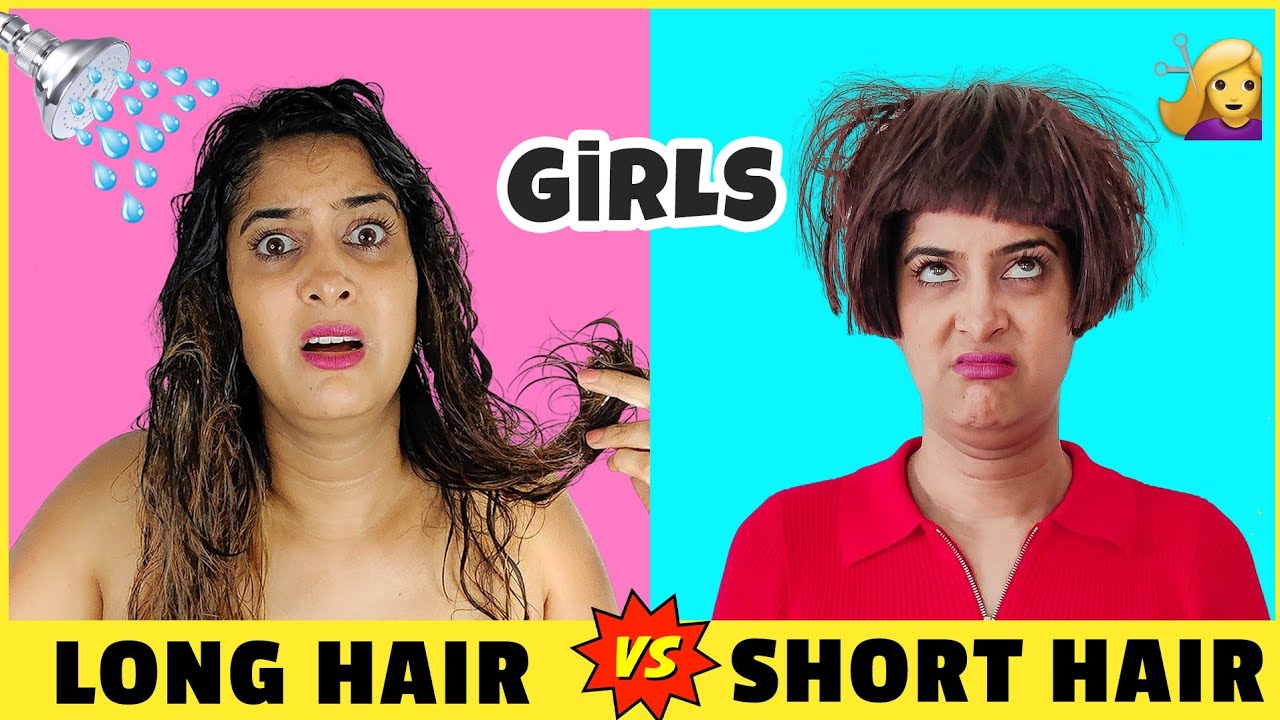 Girls: Short Hair VS. Long hair | Anisha Dixit