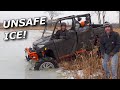 Taking Mudlyfe on some VERY UNSAFE ICE and causing CARNAGE!