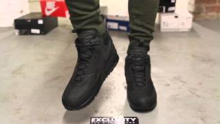 air max 90 sneakerboot black
