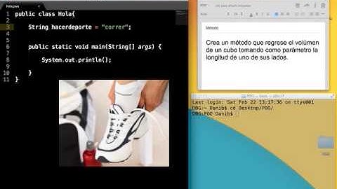 Tipos primitivos y un método [Tutorial de Java]
