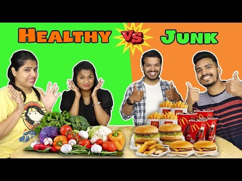 Healthy Food Vs Junk Food Challenge Part 2 Hungry Birds