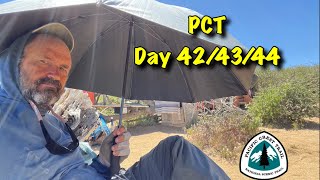 Pacific Crest Trail(PCT) - Day 42/43/44 - Campsite to Tehachapi