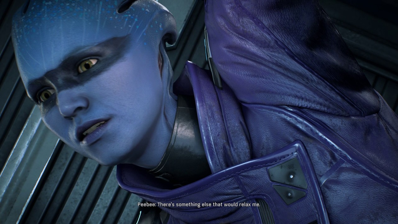 Mass Effect Andromeda Sexy Times With Peebee Youtube