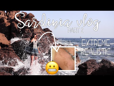 SARDINIA VLOG pt.2 | moje spálení, dvě stěhování a mnohem víc | Just Justýna